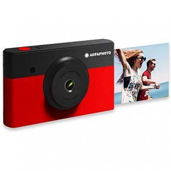 AgfaPhoto Realipix Mini S Cámara Instantánea 10MP Roja