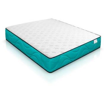 Colchón Viscoelástico Brisa Transpirable 21cm, Firmeza Media, Espuma de Gran Densidad, Tejido Stretch 300g, Hipoalergénico Super Soft (135x180 cm