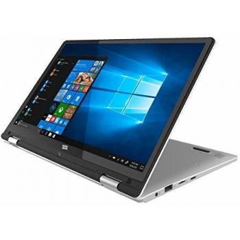 PRIXTON Flex Pro - Ordenador Portátil Pantalla Táctil 11'6”, Windows 10 Pro actualizable a Windows 11 Pro, Procesador Intel Celeron N4020, 4GB RAM / 64GB, Teclado en Español