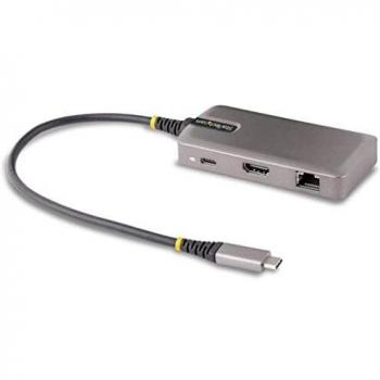 StarTech.com USB-C Multiport Adapter - 4K 60Hz HDMI - HDR - 2-Port 5Gbps USB 3.0 Hub - 100W Power Delivery