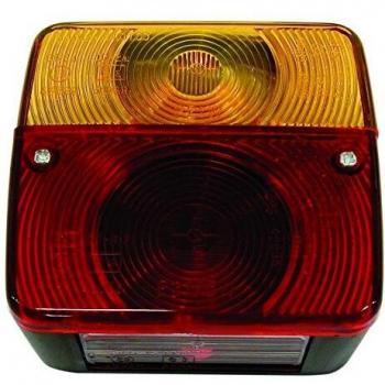 Piloto trasero CARPOINT 0413918, 12V, 4 funciones, dimensiones 11x10x5cm, sin embalaje