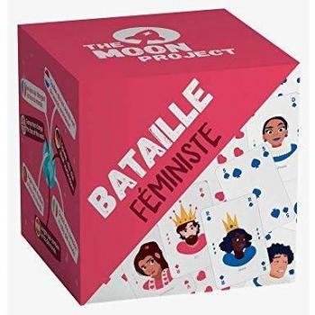 TOPLA Mesa Educativo Infantil – La Batalla Feminista Cartas ilustradas Partir de 6 años – pedagogía, benvedad, información, Historia, Igualdad, educación, Juego en 6 Idiomas, Color