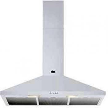 Campana de pared decorativa Faure FHC92462WA 90cm 420m³/h blanca