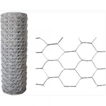 Malla Hexagonal Galvanizada Triple Torsión 51mm x 50cm x 50m