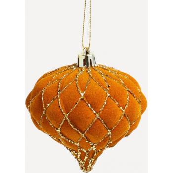 Colgante Navideño con Rombos Brillantes y Purpurina Onion para Decoración de Navidad