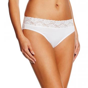 Dim Lingerie Femme Coton Plus Stretch Mini Slip - Bragas para mujer, color blanco