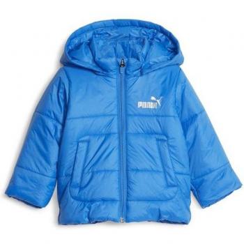 Chaqueta Acolchada con Capucha Puma Minicats para Niños, Color Azul Royal, Modelo 675971-47