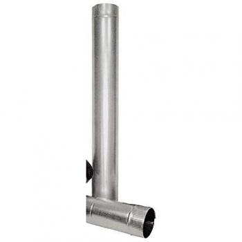 Theca - Tubo estufa galvanizado 150 theca