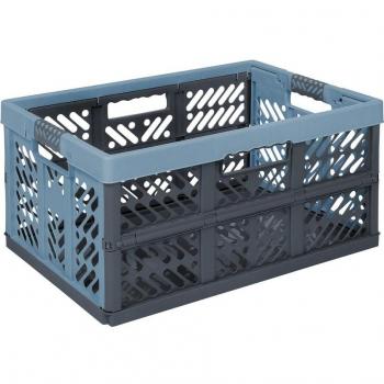 Keeeper Caja de Almacenamiento 54x37x28 Azul Nórdico - Certificado GS y Probado por TÜV