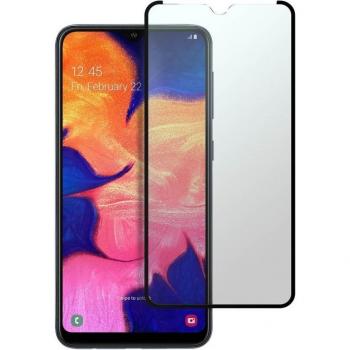 Protector de Cristal Templado Negro para Samsung Galaxy A10