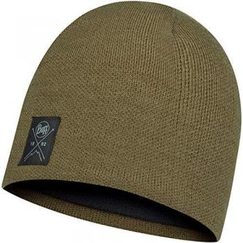 Buff Knitted & Polar Hat Kids SOLID DUSTY BLUE Female One Size
