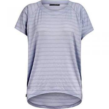 Icebreaker 165 Elowen Crewe - Camiseta de manga corta para mujer, primavera/verano, color Mercury, tamaño large