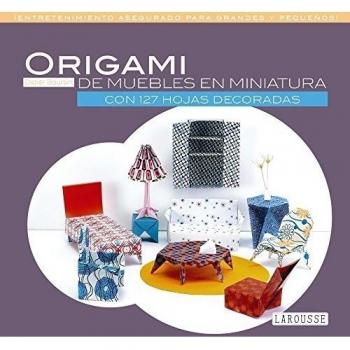 Origami de muebles en miniatura