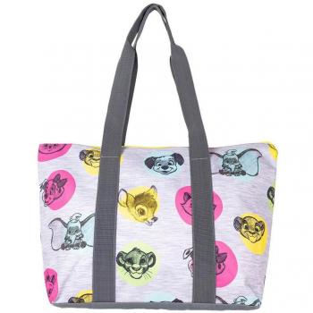 Bolso Tote Playa Disney Personajes Dumbo 73489 Gris