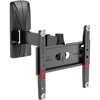 Soporte de TV Inclinable y Giratorio Meliconi Ghostslim Plus R200 para Pantallas de 14 a 40, VESA 200x200, Máximo 30 Kg, Color Negro