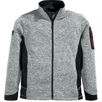 Chaqueta de Strick-Fleece CHRISTOPH Talla XXL Gris/Negro FHB