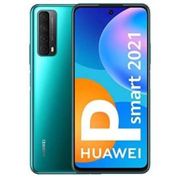 HUAWEI P Smart 2021 - Smartphone de 6,67 Pulgadas Full HD, 4GB de RAM y 128 GB de ROM, 22.5W HUAWEI Supercharge, 5000 mAh de batería, Cuádruple cámara 48 MP, Verde [Versión ES/PT]