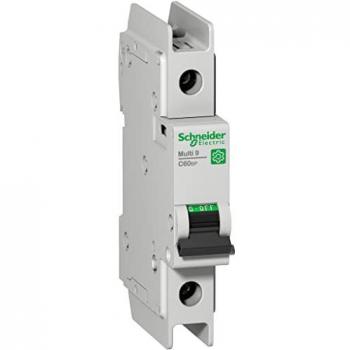 Interruptor Automático en Miniatura Schneider Electric C60N UL489 1P Curva C 2A, Poder de corte 10 kA, Montaje en Carril DIN, Dimensiones 103mm x 18mm x