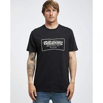 BILLABONG TRD Mrk SS tee Camiseta, Hombre, Negro