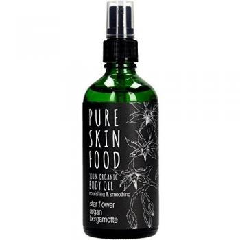 Organic Body Oil with Starflower, Argan & Bergamot - 100 ml