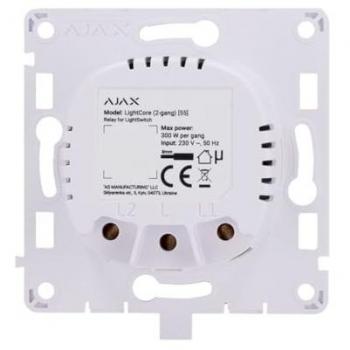 Relé Doble Inteligente AJAX para Interruptor de Luz
