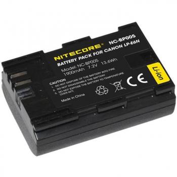 Batería Nitecore para Canon LP-E6N