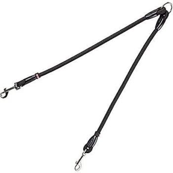 Arppe 4078010093 Acople para Dos Perros, Negro