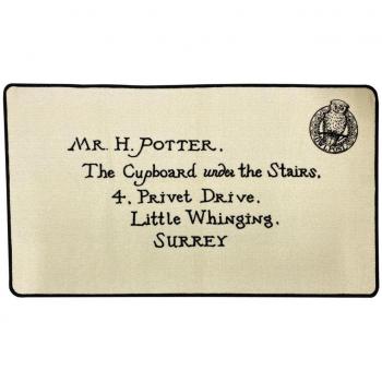 Felpudo Harry Potter Carta de Aceptación Hogwarts Groovy