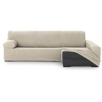 Funda para chaise longue de brazo largo derecho Eysa THOR Blanco 170 x 110 x 310 cm