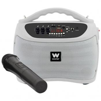 Woxter ROCK'N'GO WHITE, Altavoces portátiles de 40 W