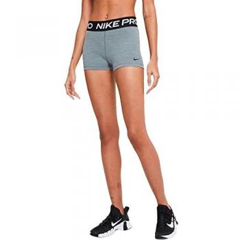 Nike Pro 3in Shorts con Bolsillo para Pelota Mujeres Gris XL