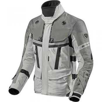 Chaqueta textil impermeable Revit Dominator 3 GTX - Negro Gris (S)