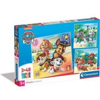 Puzzle Patrulla Canina Paw Patrol 3x48 piezas