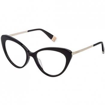 Furla VFU400-520700 Fundas para Gafas, Nero Lucido, 52/17/140