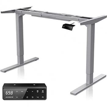 MAIDeSITe Mesa Ajustable Altura eléctrica Escritorio Regulable en Altura Motor Dual Escritorio de pie 4 Controlador de Memoria Digital Marco de Escritorio de pie con