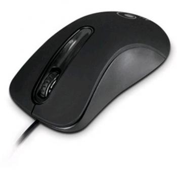 Ratón Óptico USB Atlantis OptiStar 1000 DPI Mano Derecha Negro