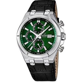 Jaguar j667/3 - Reloj de caballero, caja acero, multifuncion, correa en piel