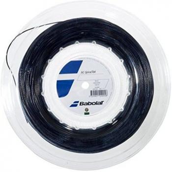 Babolat SG Spiraltek 200 m, 1,25 mm, bobina de cuerda negro -