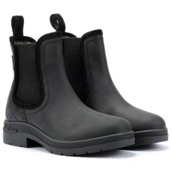 Barbour Birch Women's Black Leather Chelsea Boots