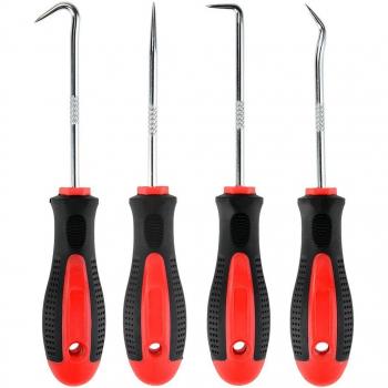 fireangels gancho & juego de ganzúas herramienta para quitar, 4 pcs de acero CR-V