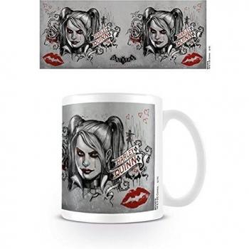Taza Harley Quinn Arkham Knight Batman Cerámica 315 mls