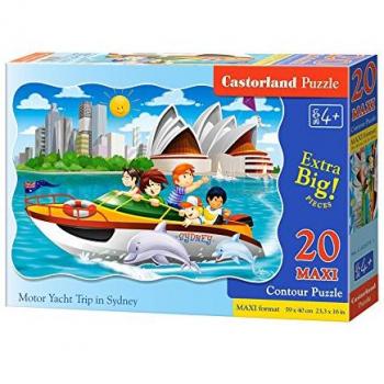 Sydney Motor Yacht Adventure 20-Piece Maxi Puzzle