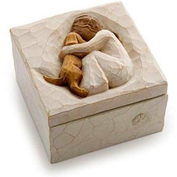 Willow Tree True, sculpted hand-painted keepsake box