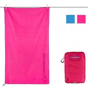 Lifeventure Giant (Pink) SoftFibre Advance Trek Towel, Unisex-Adult