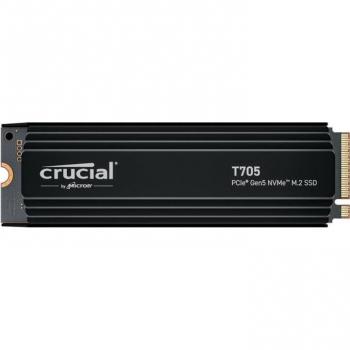 Crucial T705 1TB PCIe Gen5 NVMe M.2 SSD with Heatsink