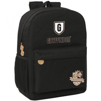 Mochila Escolar Harry Potter 'Bravery' Adaptable a Carro - Safta 32x43x14 cm con Hombreras Ergonómicas, Espalda Acolchada, Dos Compartimentos