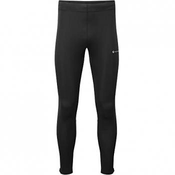 Montane Men's Black Slipstream Trail Running Tights - Lightweight, Quick-Dry