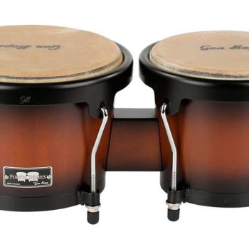 Gon Bops Fiesta Series Bongo Set, 7 & 8.5, Sunburst