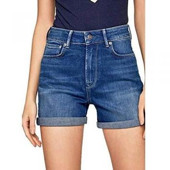 Pepe Jeans - PL800848HC6 Mary - Short 5 Bolsillos - Estilo Retro - para Mujer