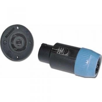 Kdx Audio KIN143061 - Kit conector de macho y hembra, negro